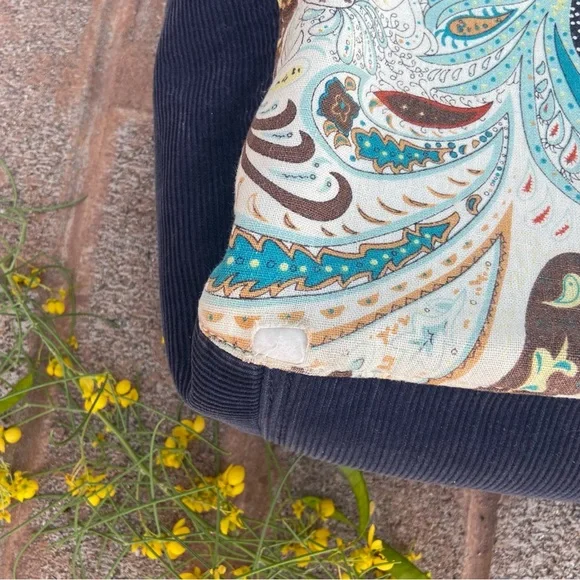 Paisley Multicolor Tote Boho Bag POCKETS POCKETS POCKETS Diaper Bag??? - Picture 9 of 14